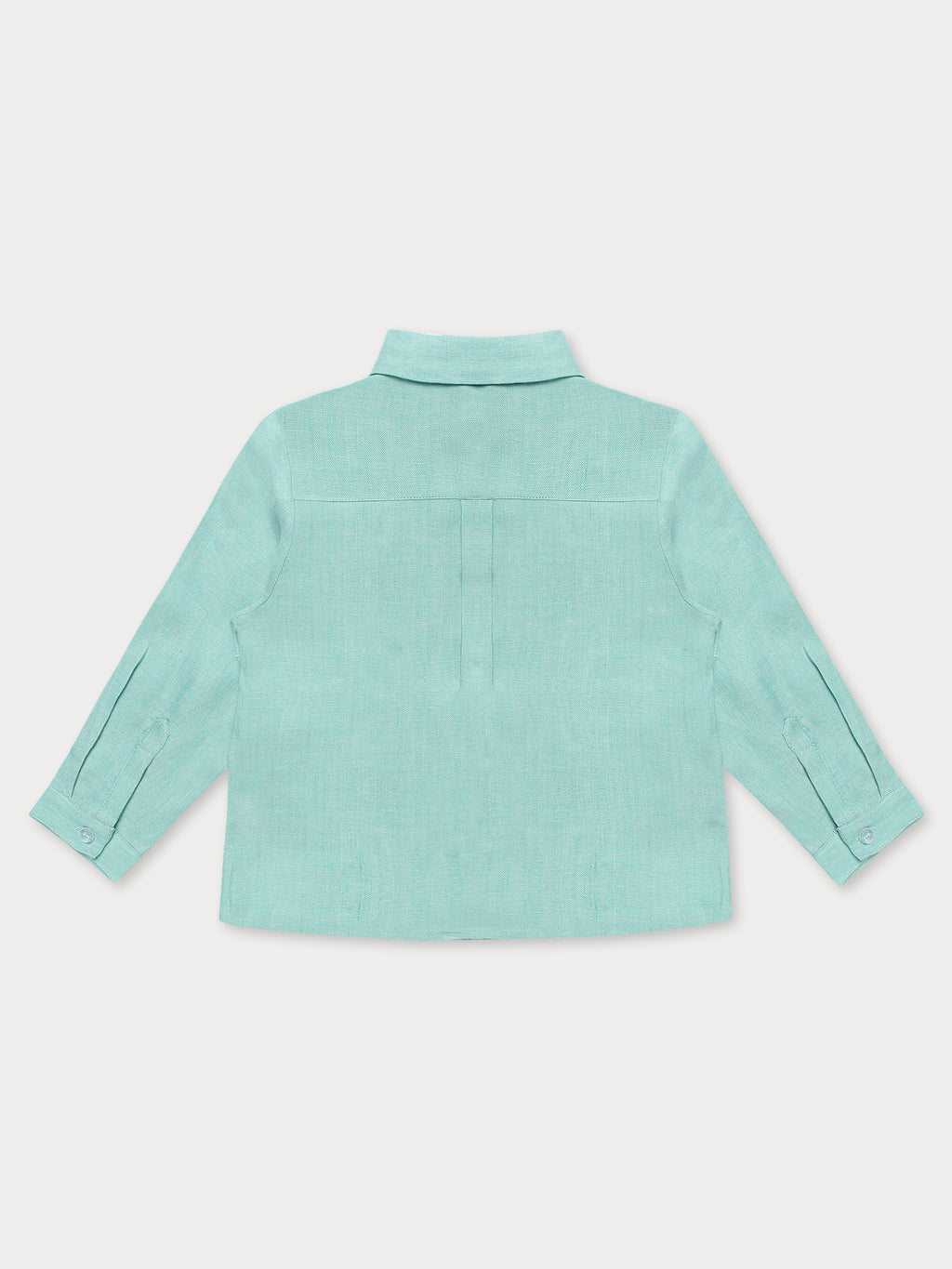 Andre Linen Shirt- Aquamarine