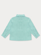 Andre Linen Shirt- Aquamarine