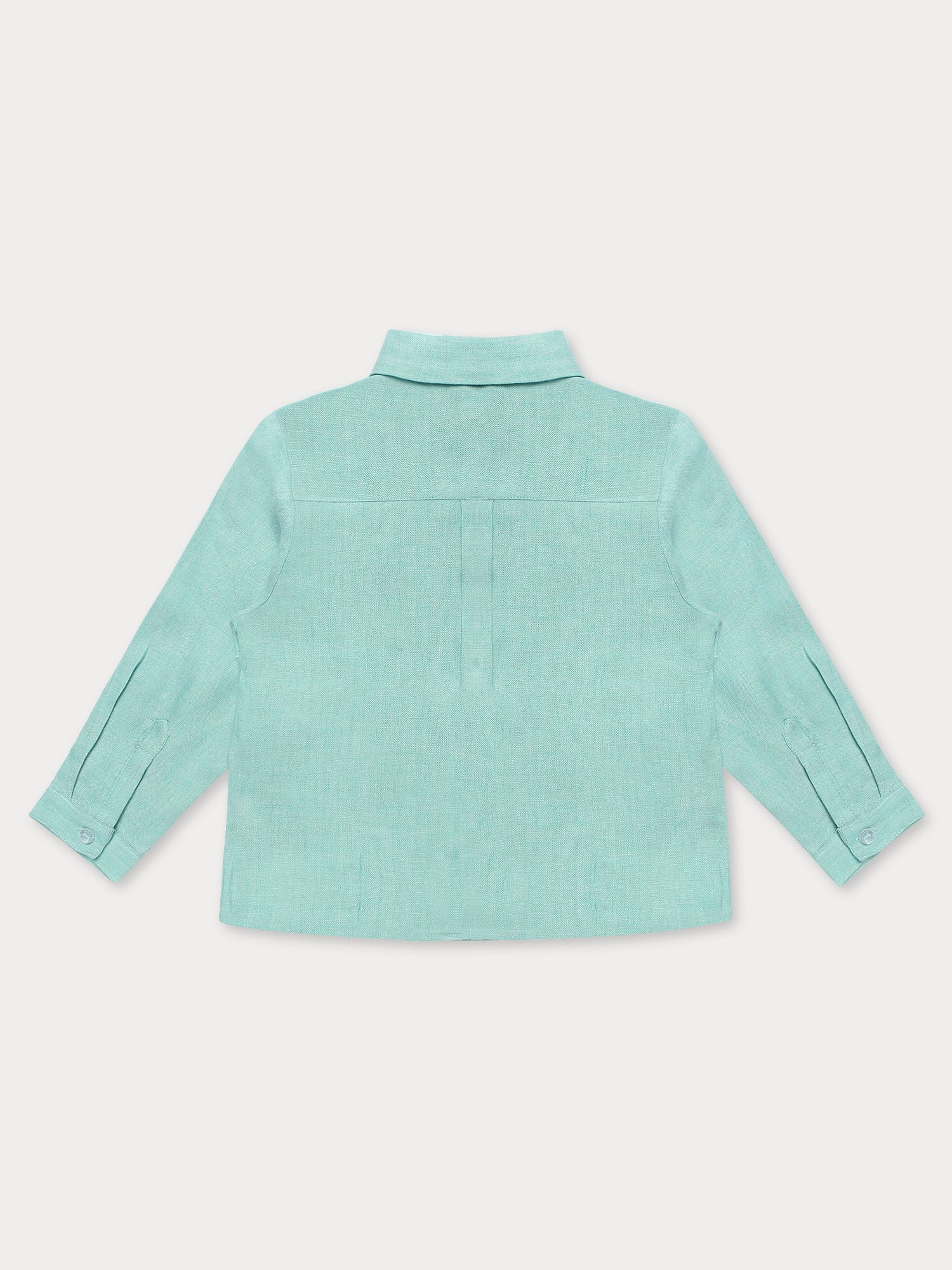 Andre Linen Shirt- Aquamarine