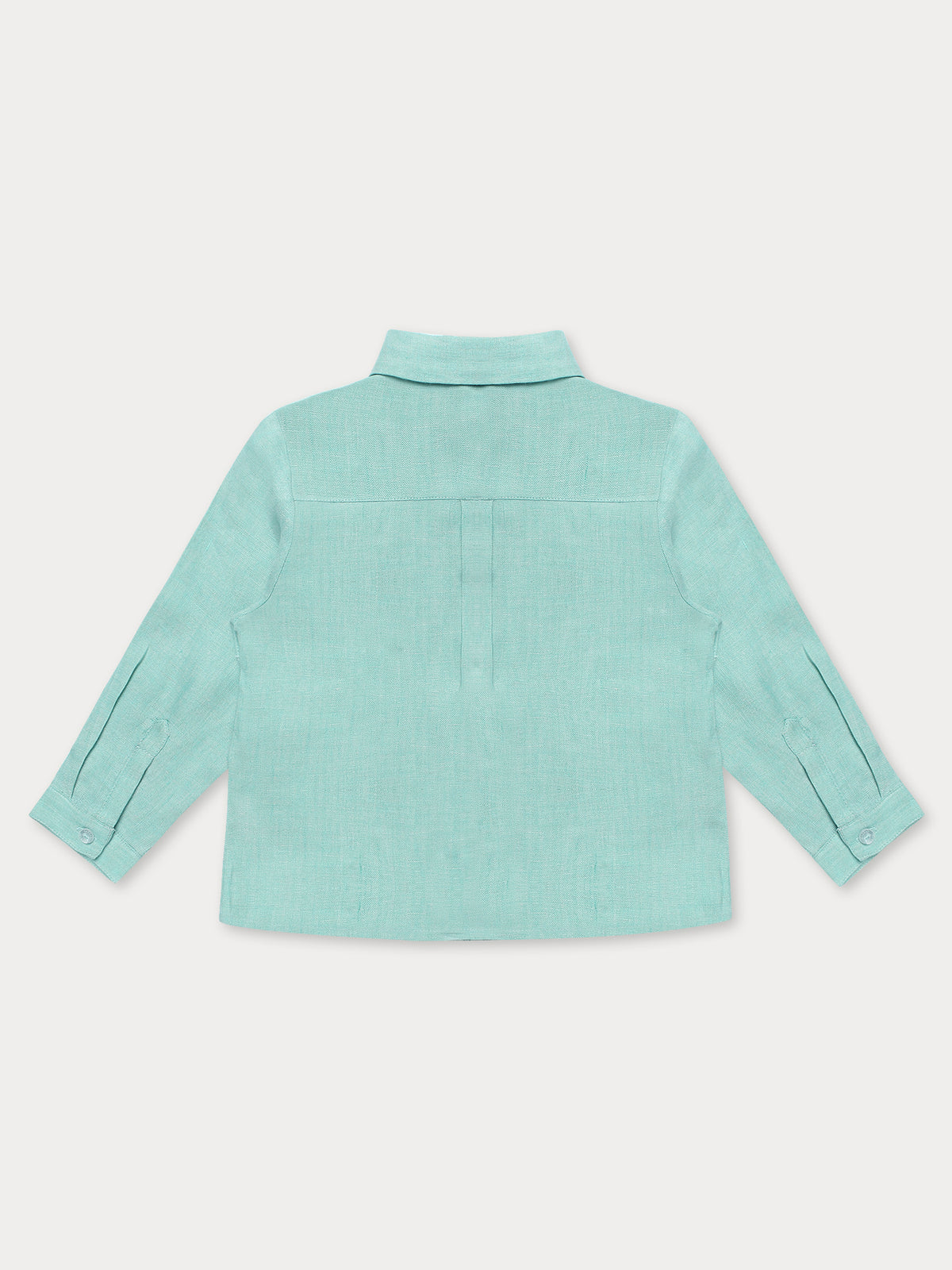 Andre Linen Shirt- Aquamarine