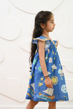 Lilo Dress- Santorini Blue