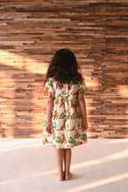 Nottens leo dress - White