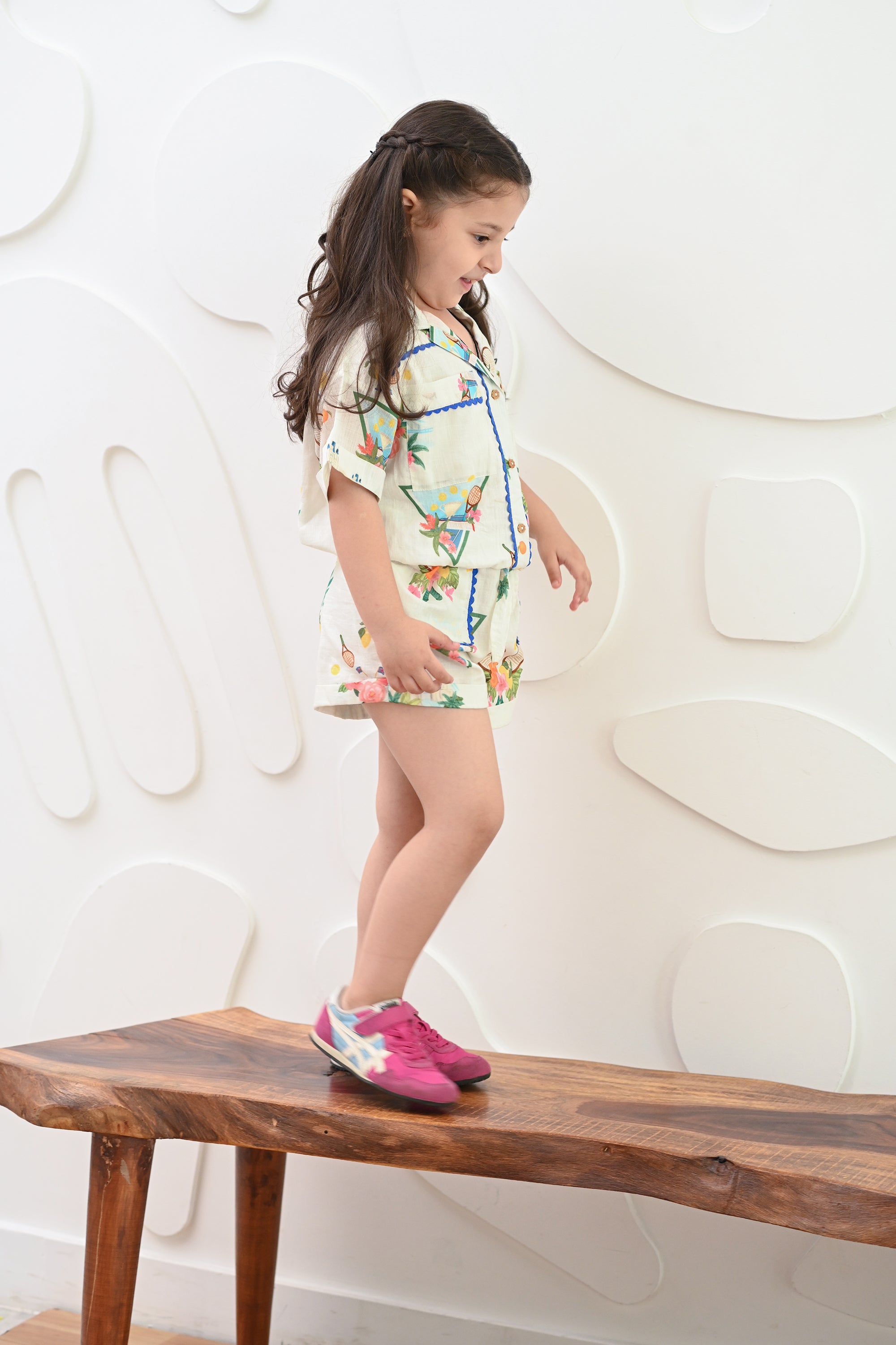 Steffi Romper - Court White