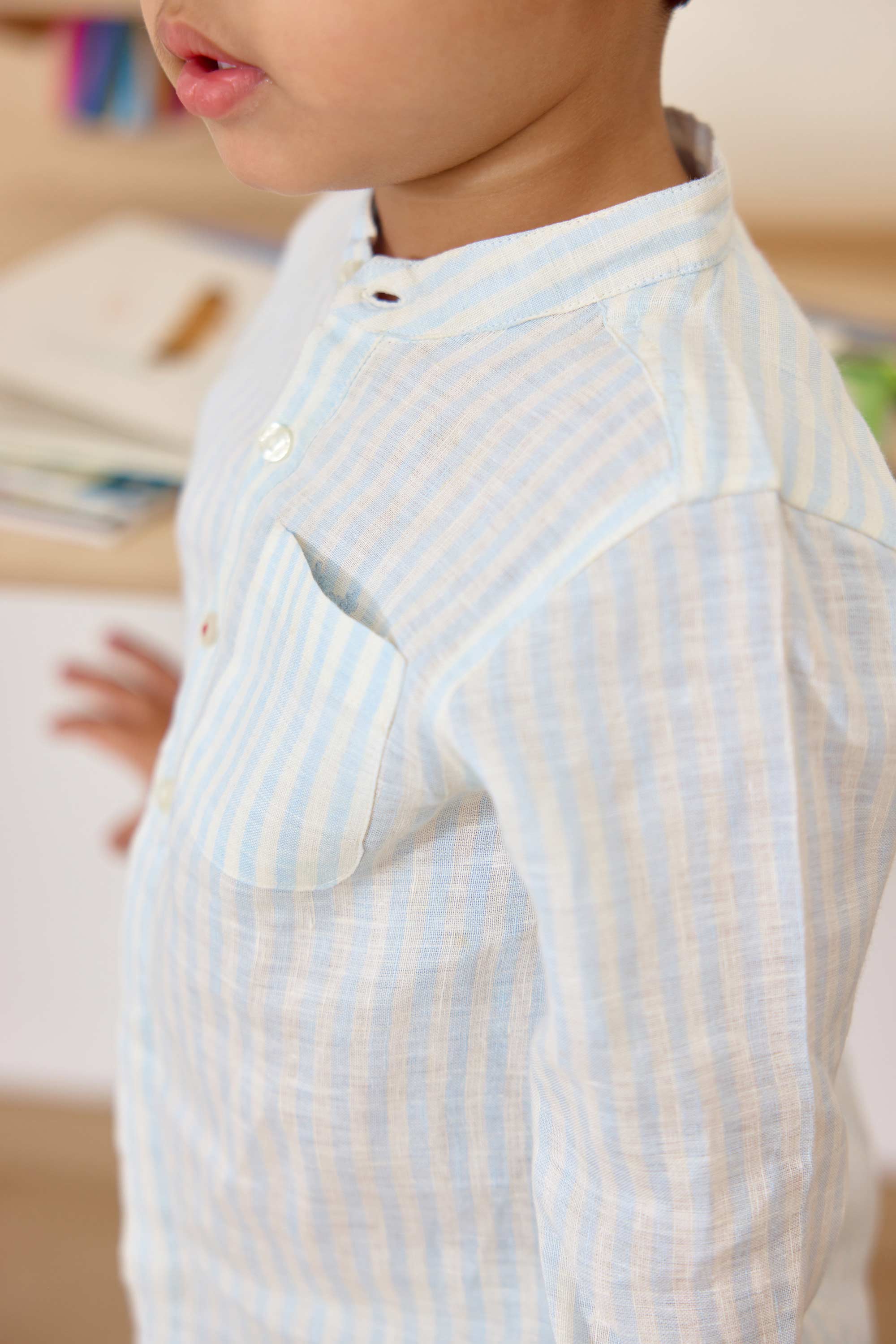 Grahame Shirt - Coastal & Check