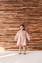 Irene Assymetrical Dress - Pink