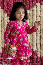 Amrit Sharara  Set - Fushia Sher Bagh