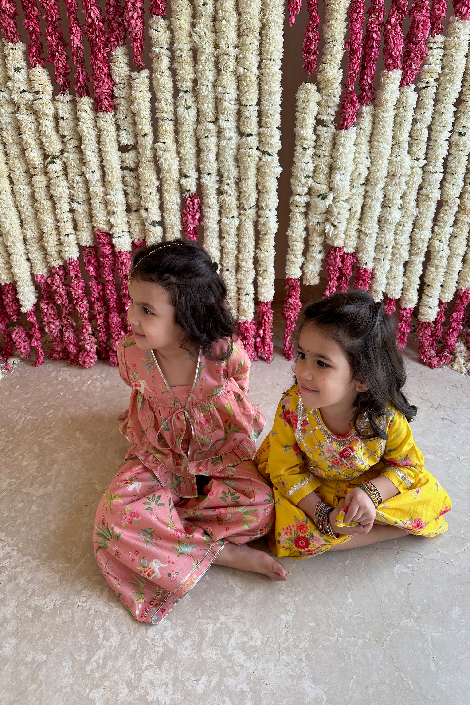 Amrit Sharara  Set - Powder Pink Sher Bagh