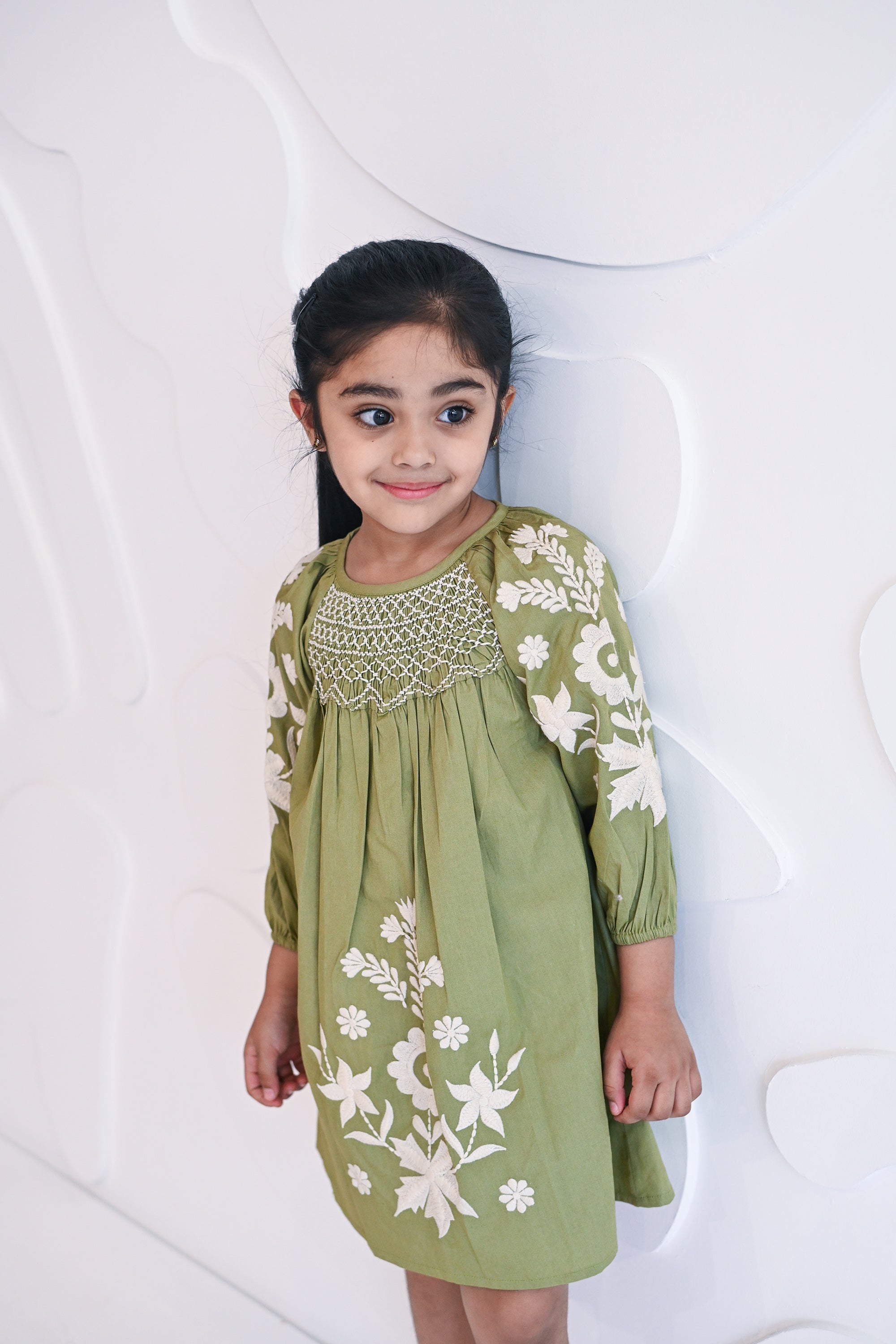 Irene Dress - Green
