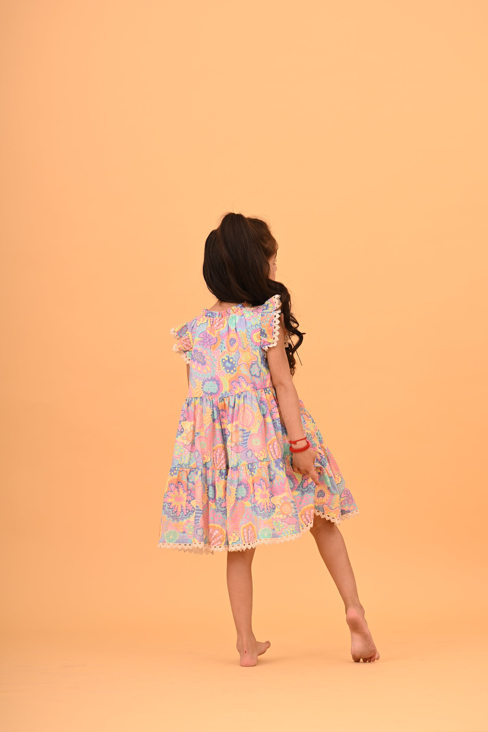 Sabrina Dress - Rainbow Sorbet