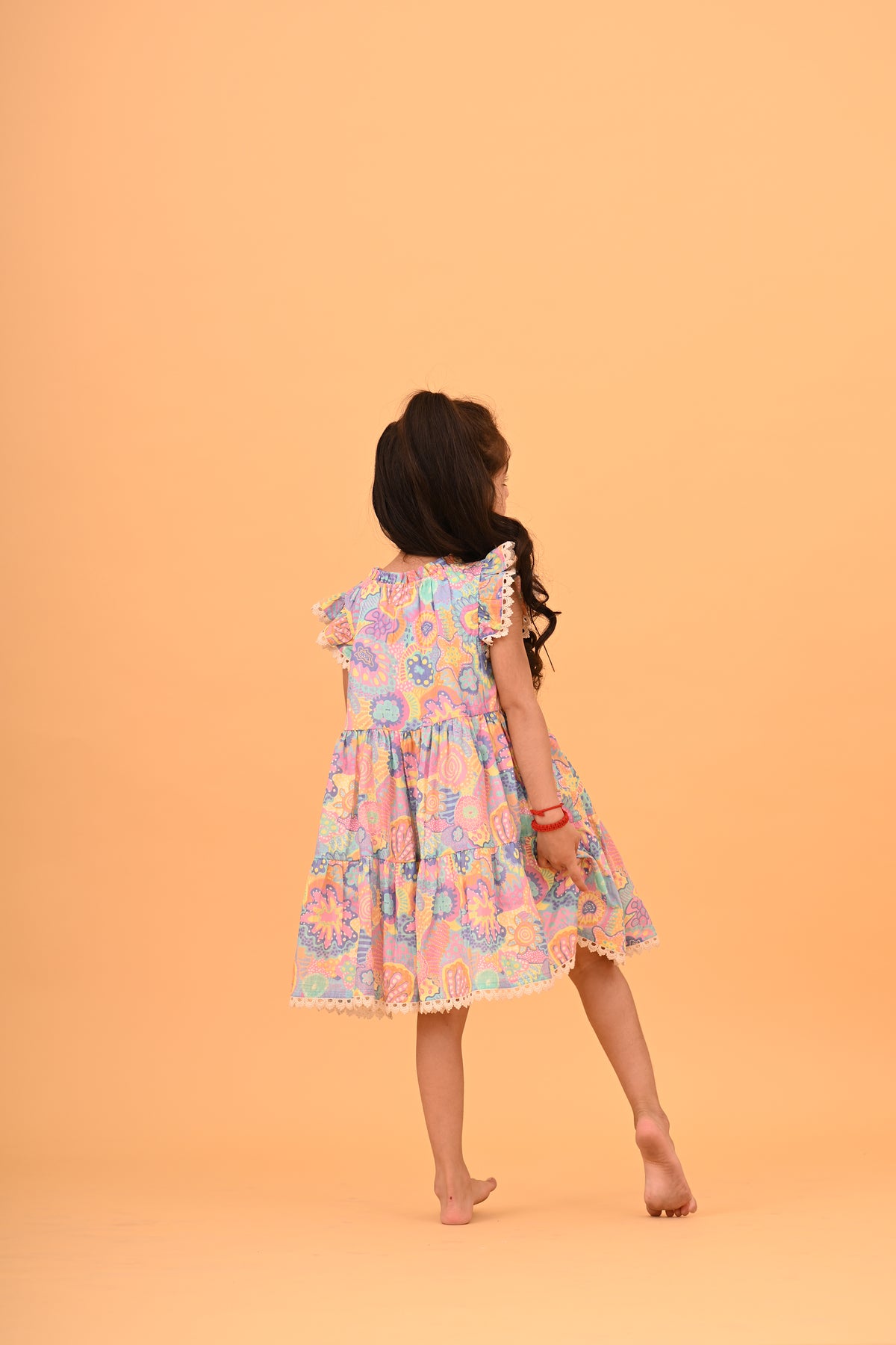 Sabrina Dress - Rainbow Sorbet