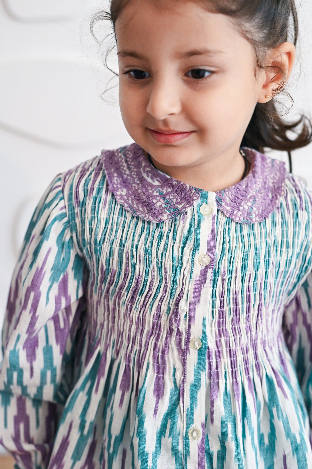 Purple Ikat Set