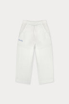 Liam Trouser - White Linen