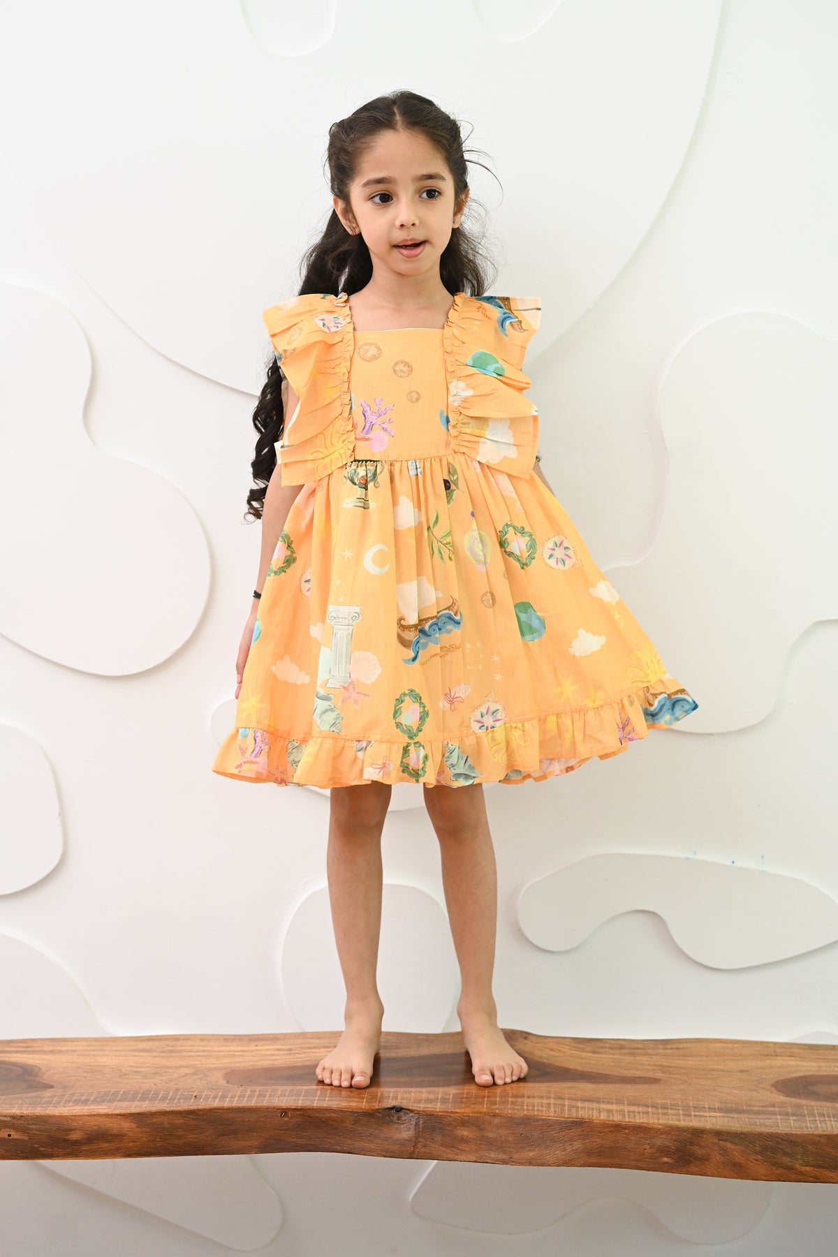 Aella Dress - Pimm's orange