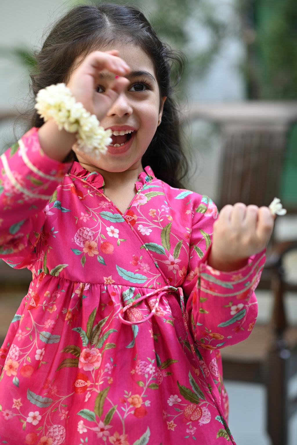 Aviana Angrakha Set - Pink Gul Anaar