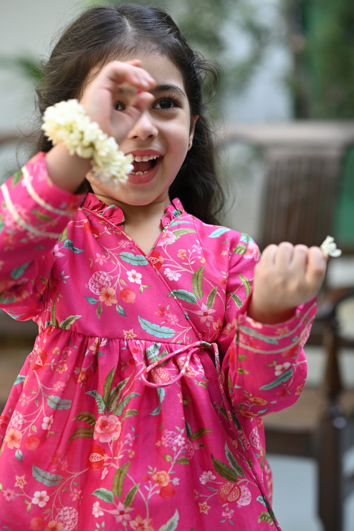Aviana Angrakha Set - Pink Gul Anaar