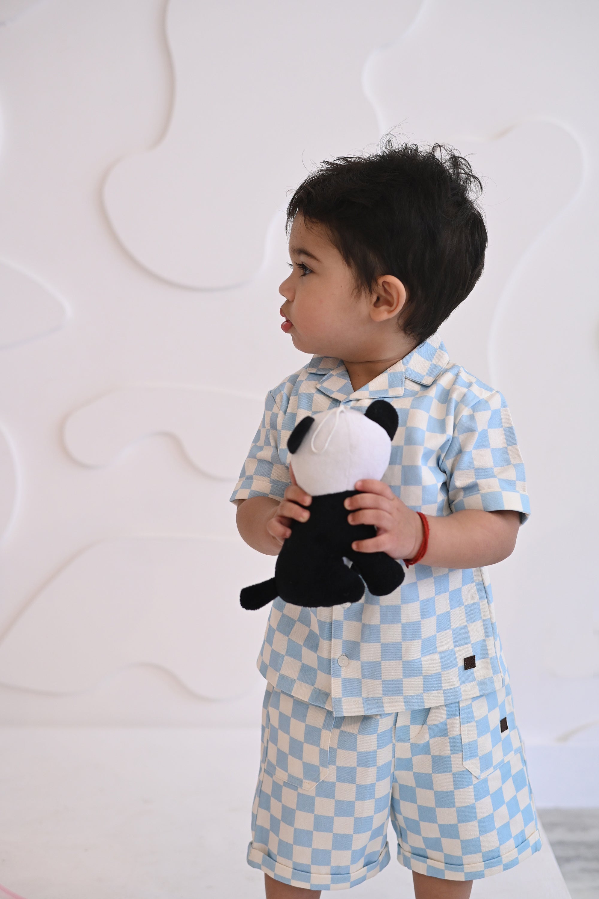 Cedric Set - Blue Seaside Check
