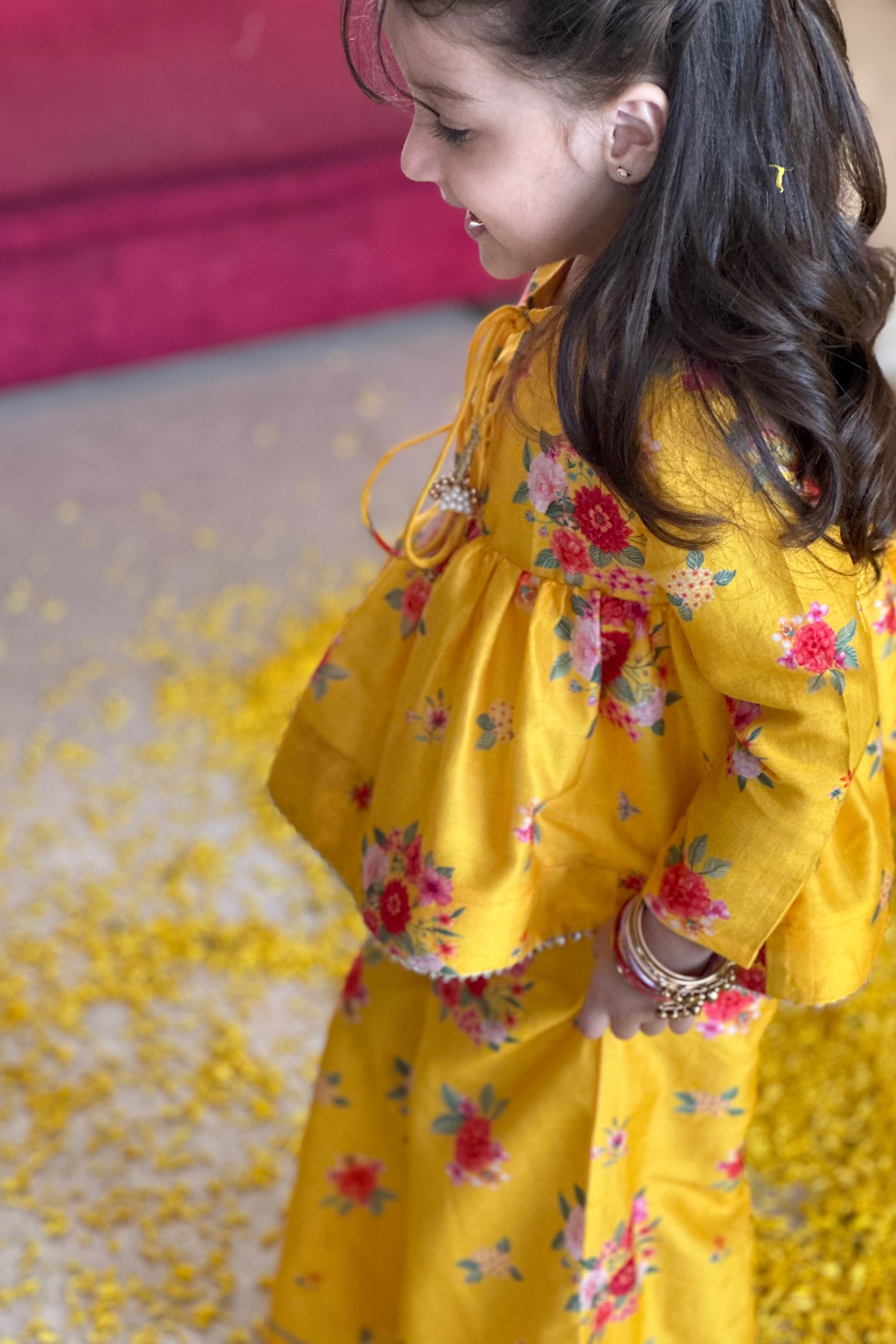 Rahat Kurta Set - Yellow Bagh
