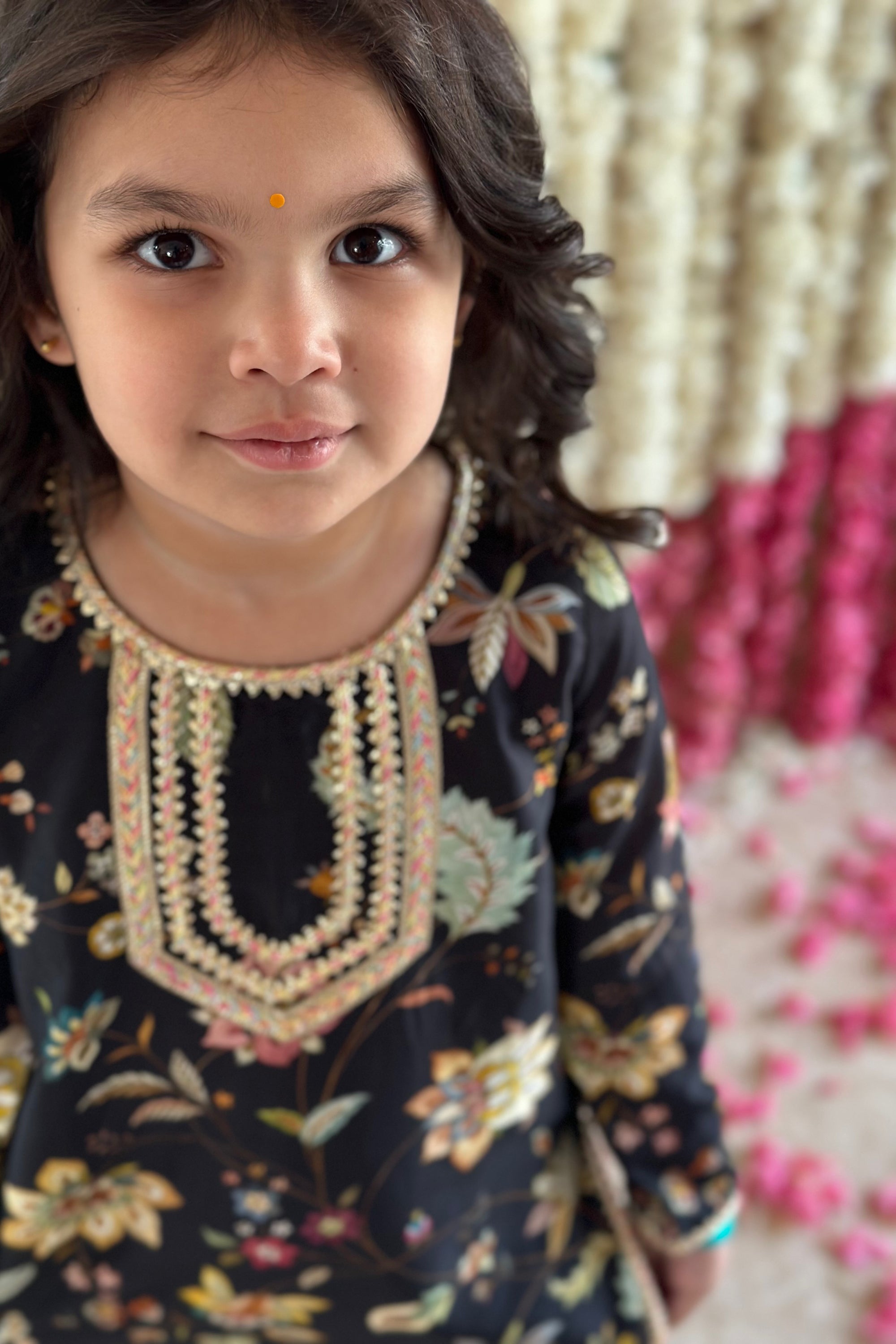 Tara Gharara Set - Eclipse Lotus Cascade