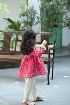 Aviana Angrakha Set - Pink Gul Anaar