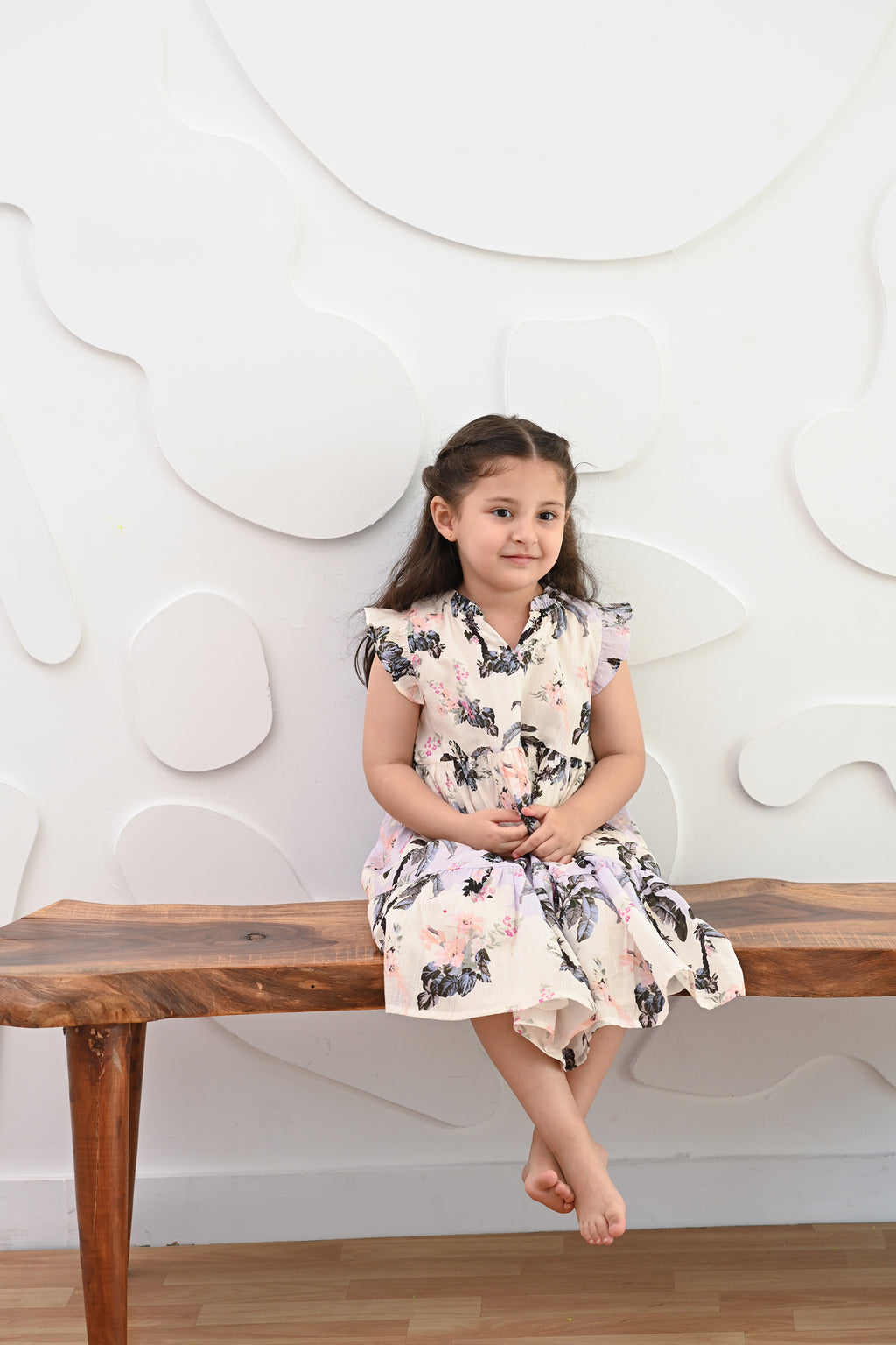 Palermo Dress- Dusty Blue