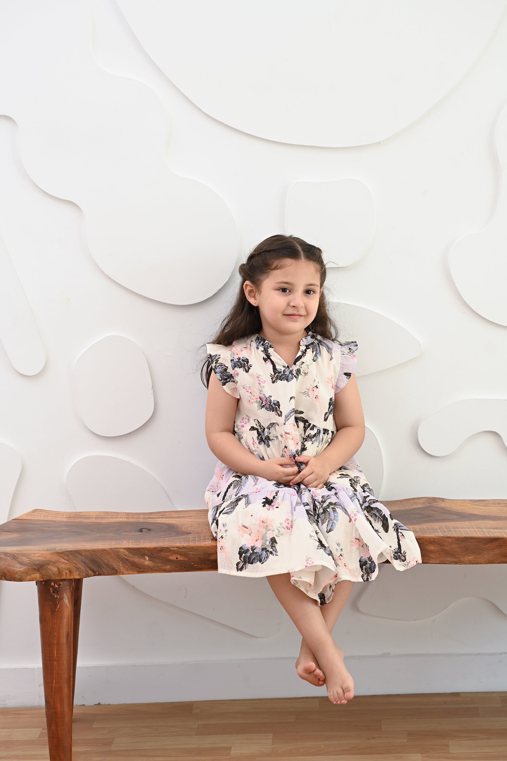Palermo Dress- Dusty Blue