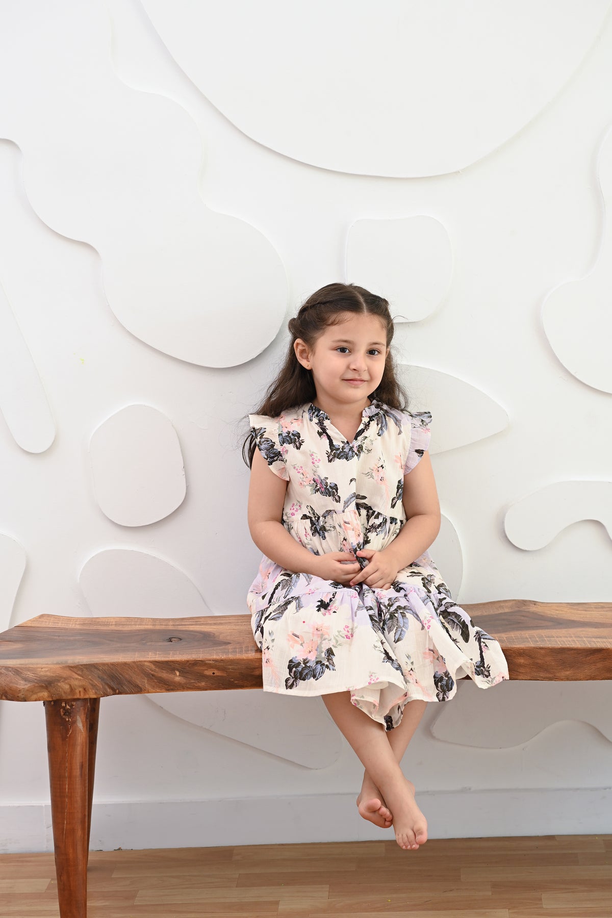 Palermo Dress- Dusty Blue