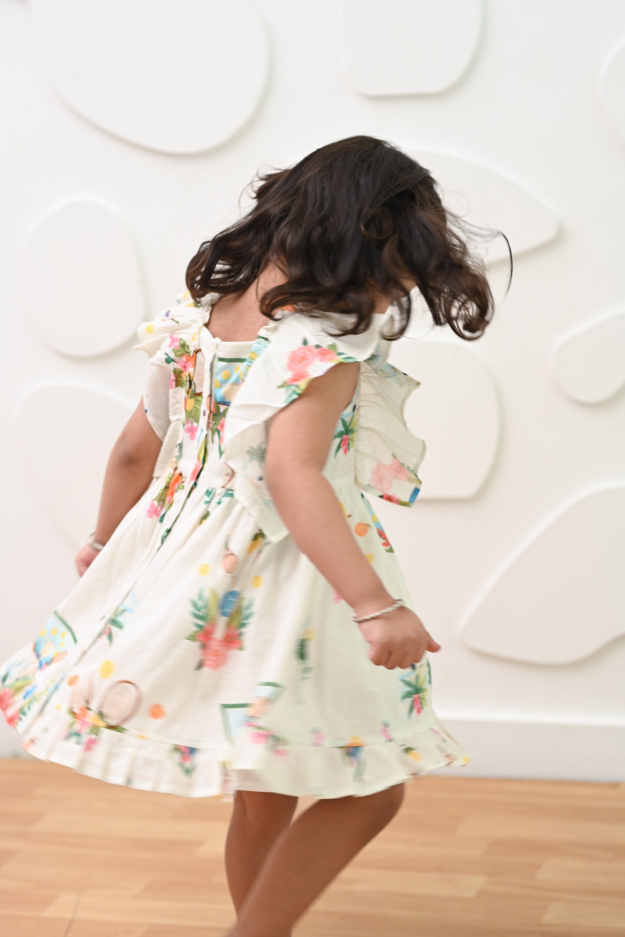 Evonne Dress - Court White