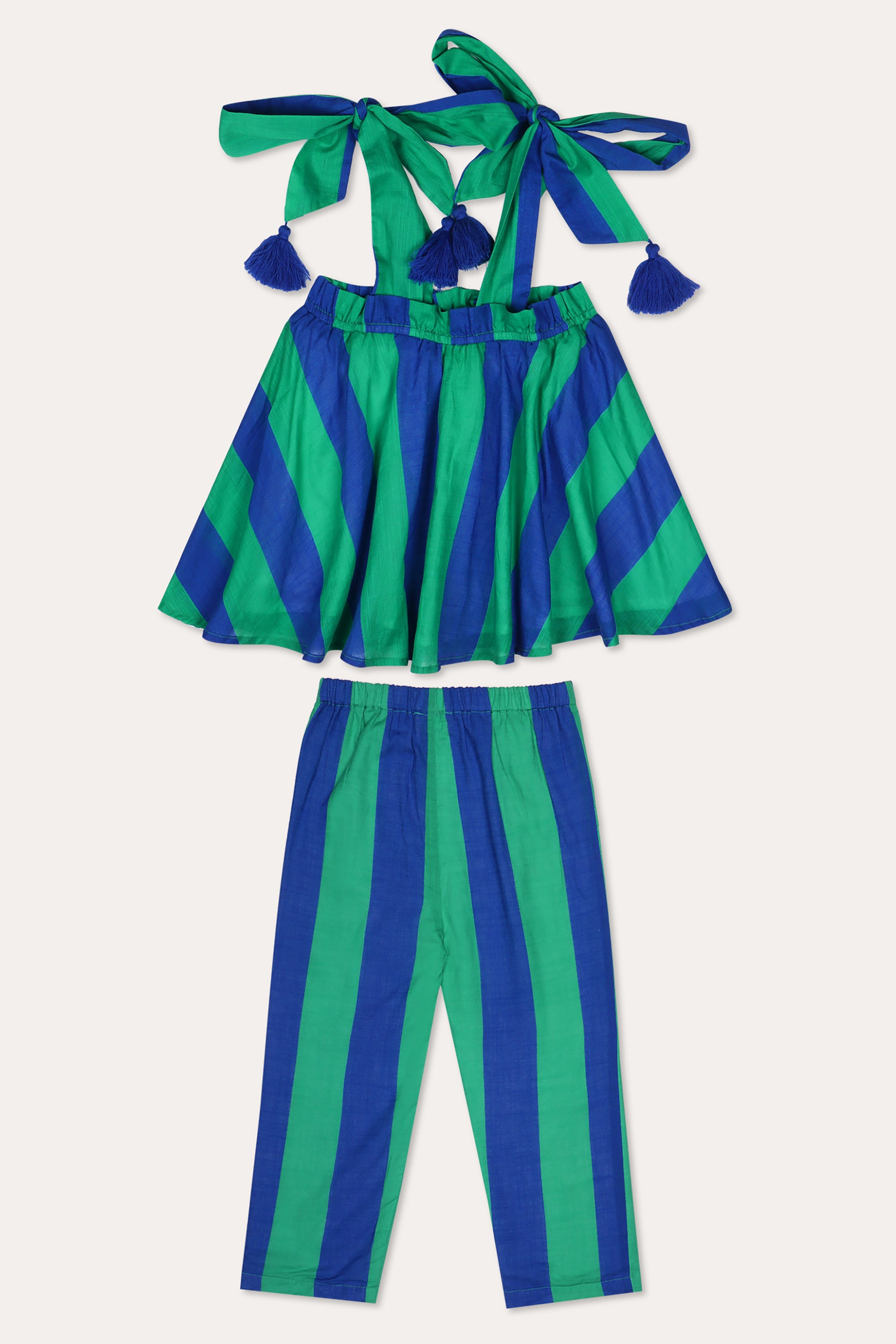 Angela Set - Blue & Green Verdant Tides