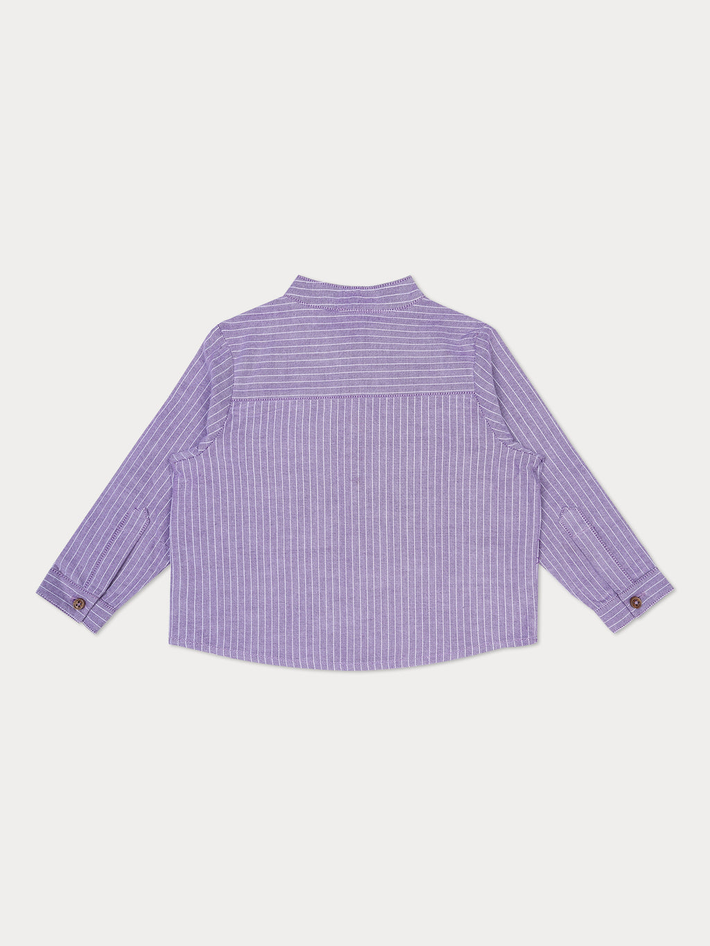 Leo Shirt- Purple Stripe