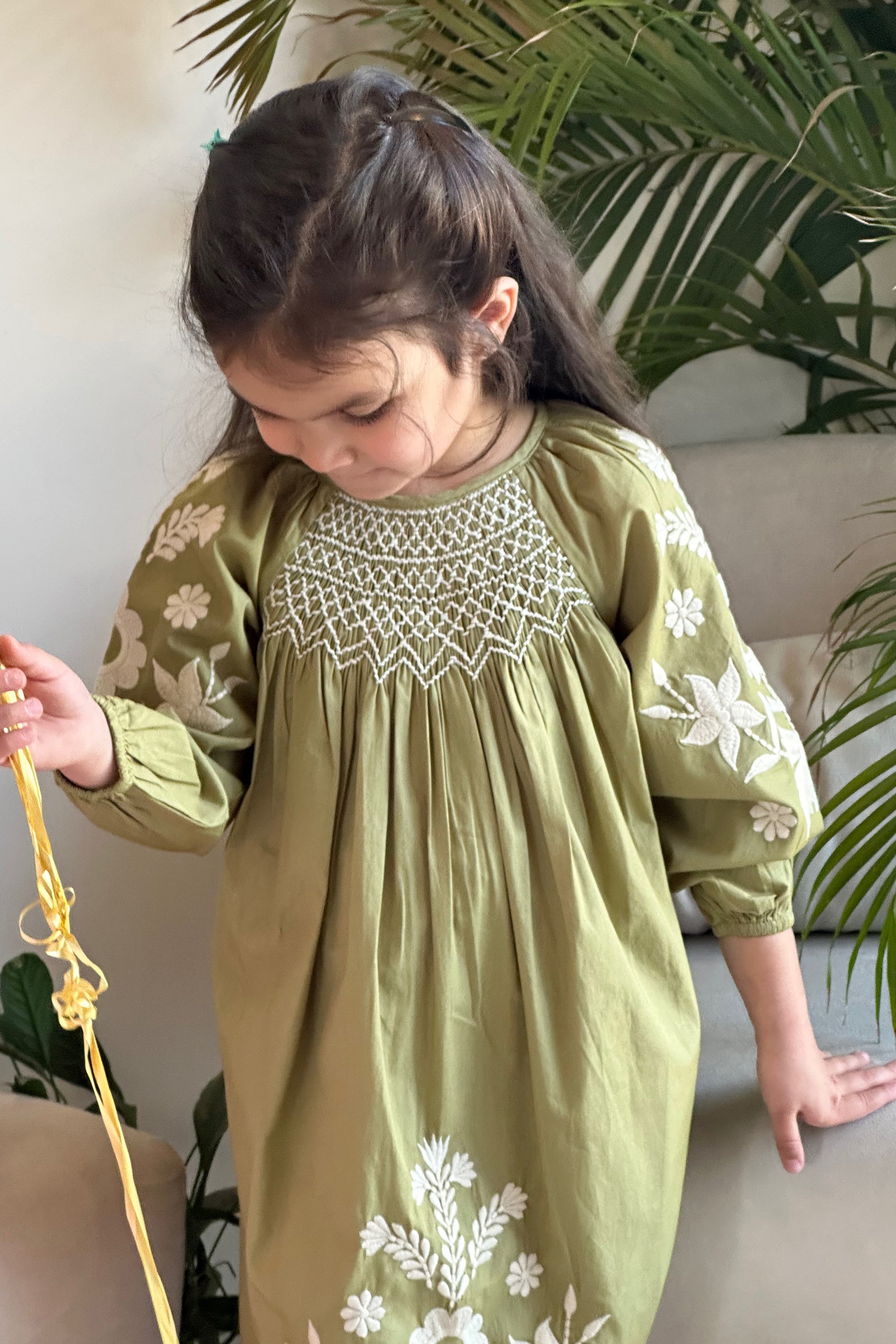 Irene Dress - Green