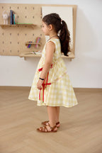 Greenaway Dress - Pencil Grid Check