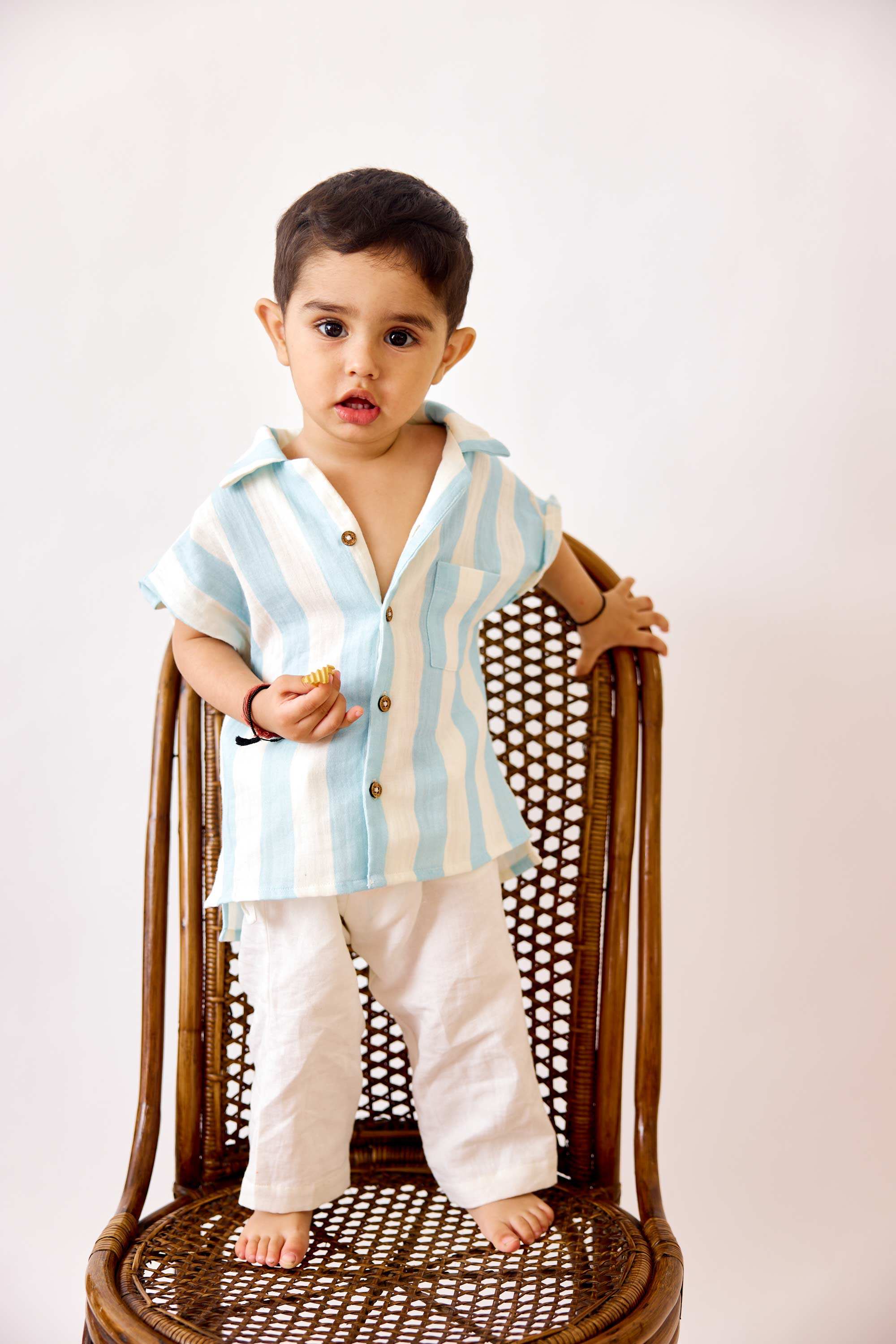 Buchan Shirt - Shoreline Stripe