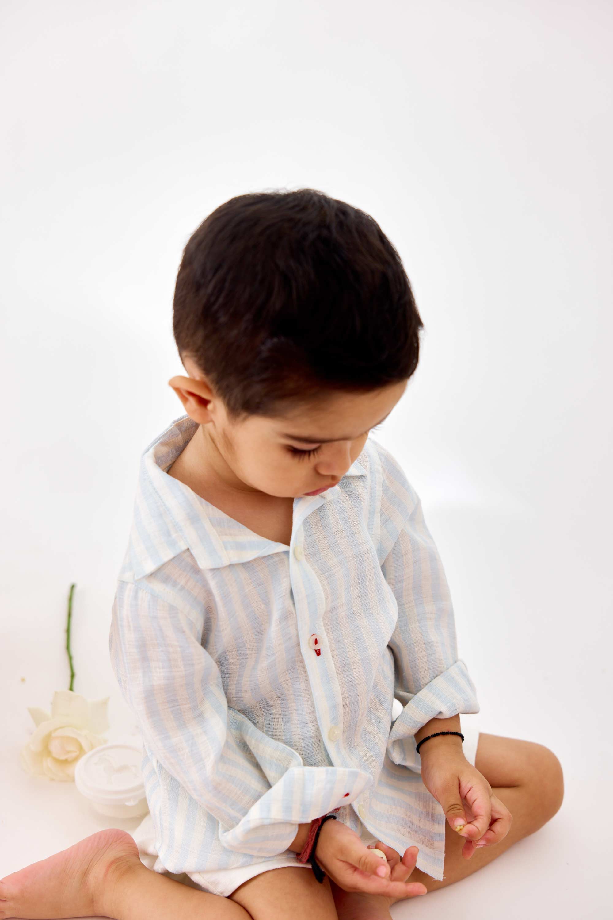 Kipling Shirt - Coastal Ticking
