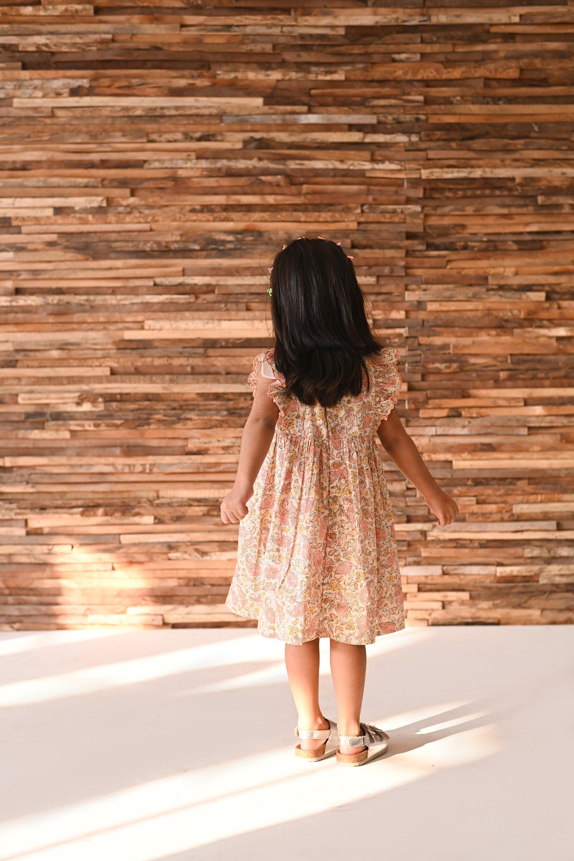 Mila Dress - Honey Mini Paisley