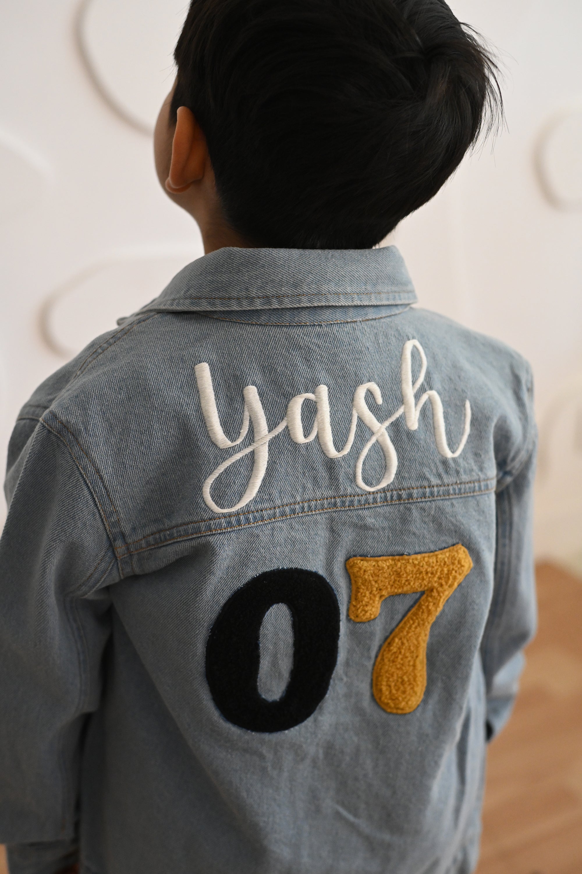 Mustard and Black Classic Denim