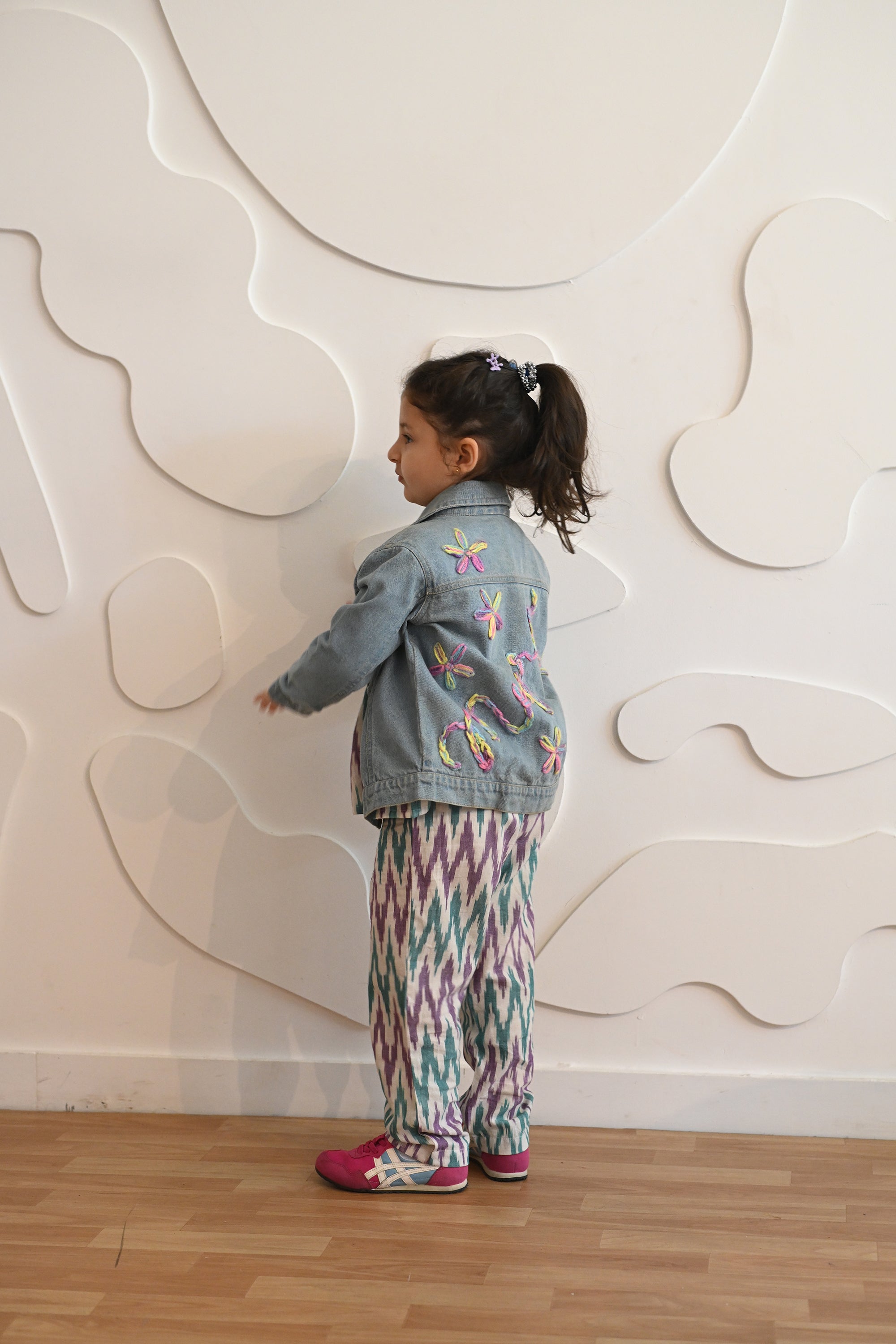 Hand-Thread Rainbow Jacket