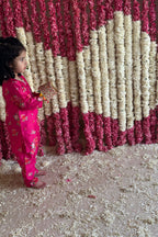 Seher Kurta Salwar Set - Rani Pink Bagh