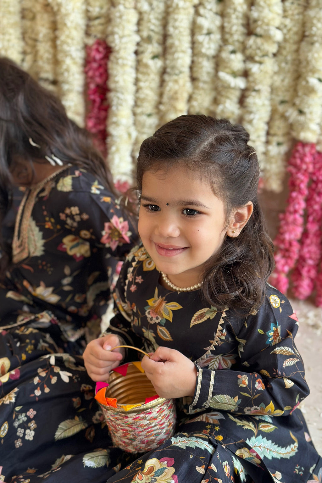 Inaaya Sharara Set -  Eclipse Sanobar Chintz