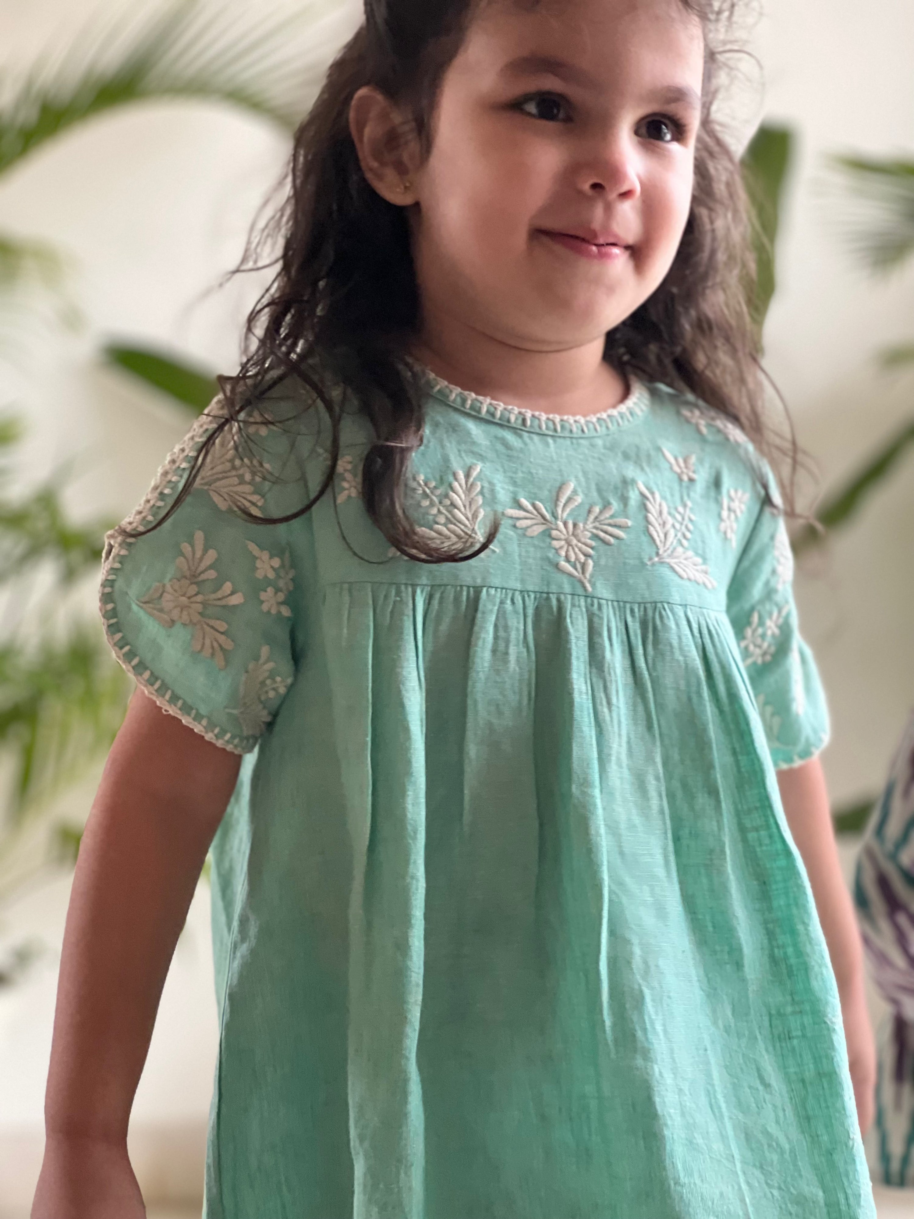 Periwinkle Dress - Aquamarine