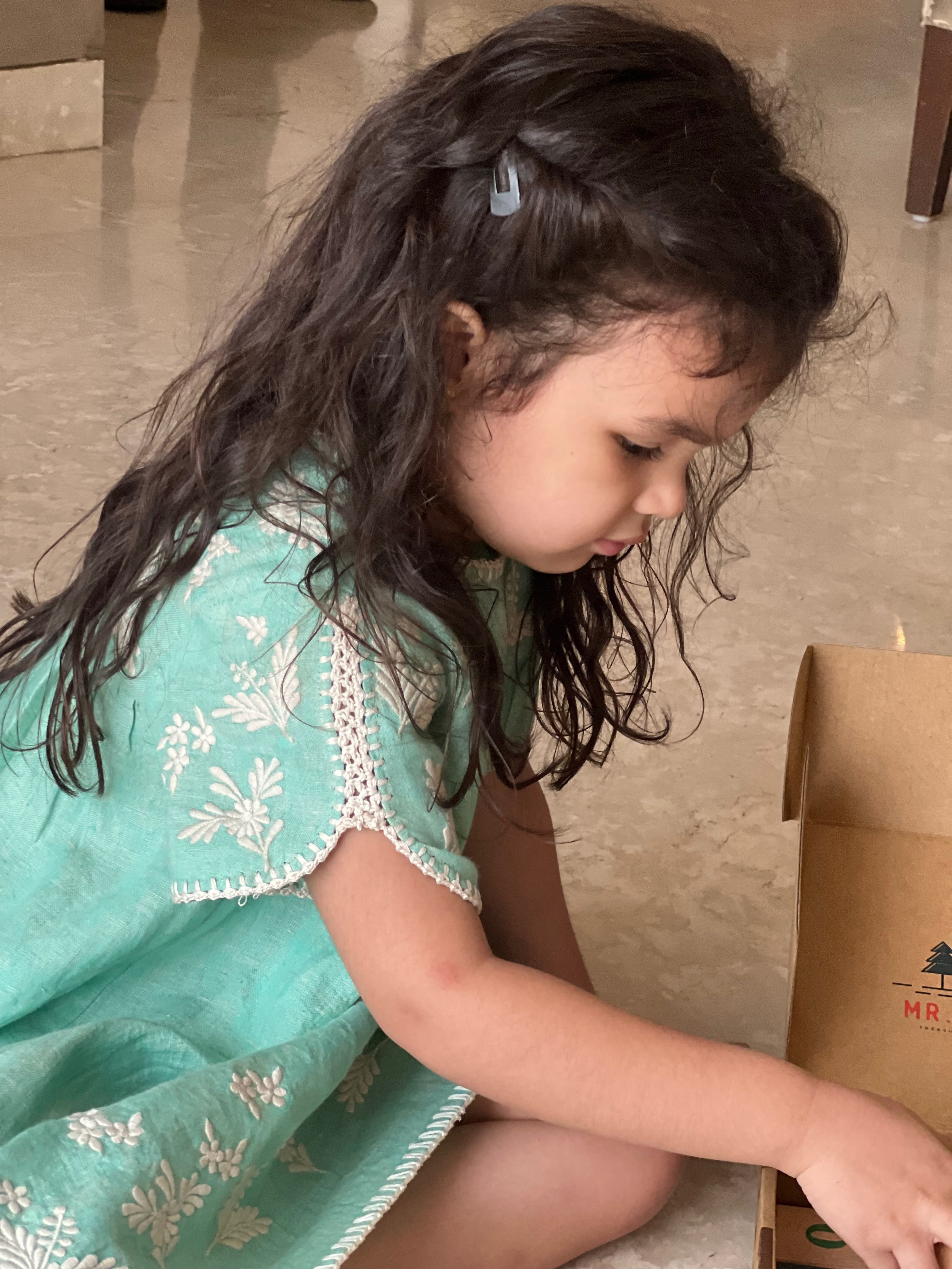 Periwinkle Dress - Aquamarine