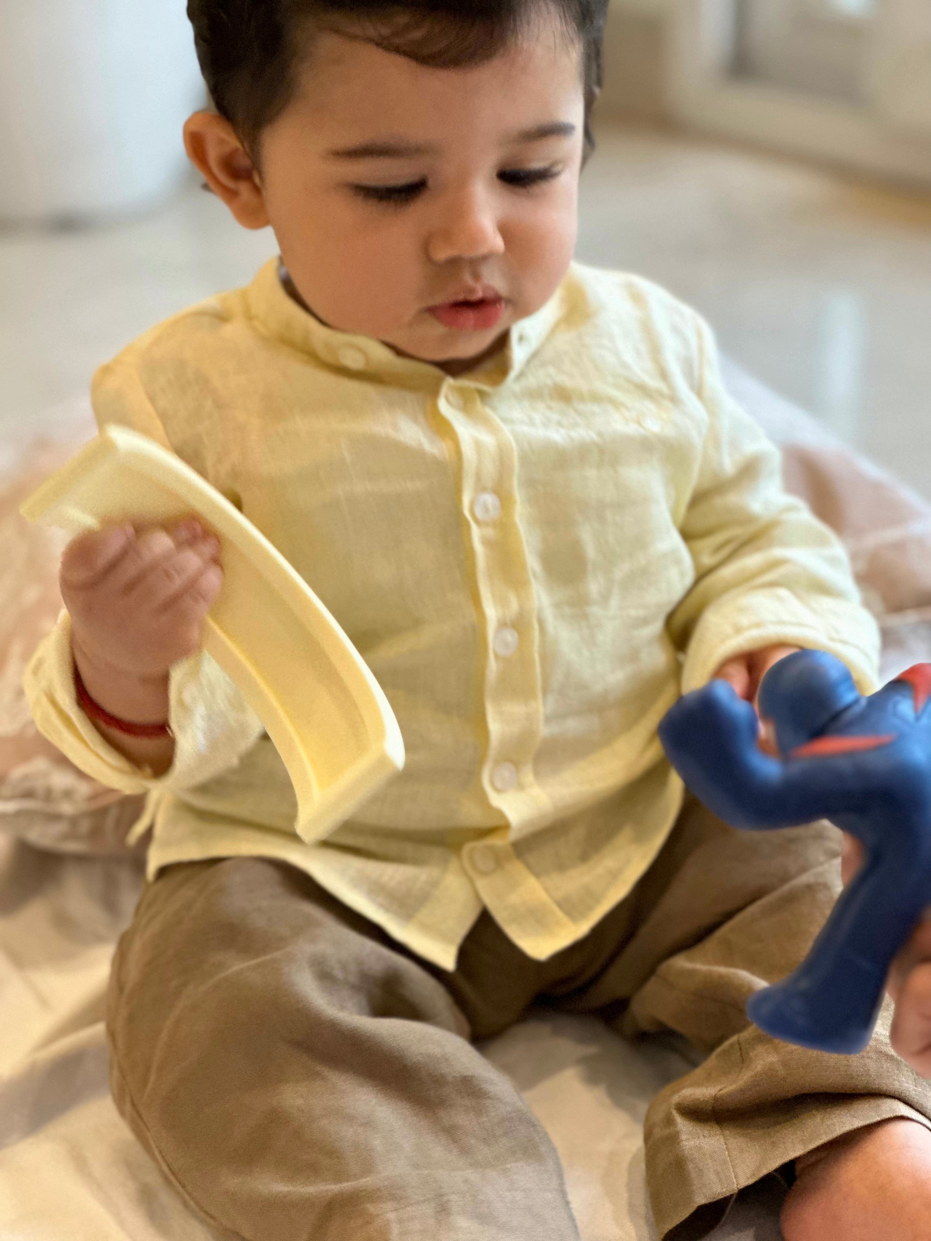 Leo Linen - Amalfi Yellow