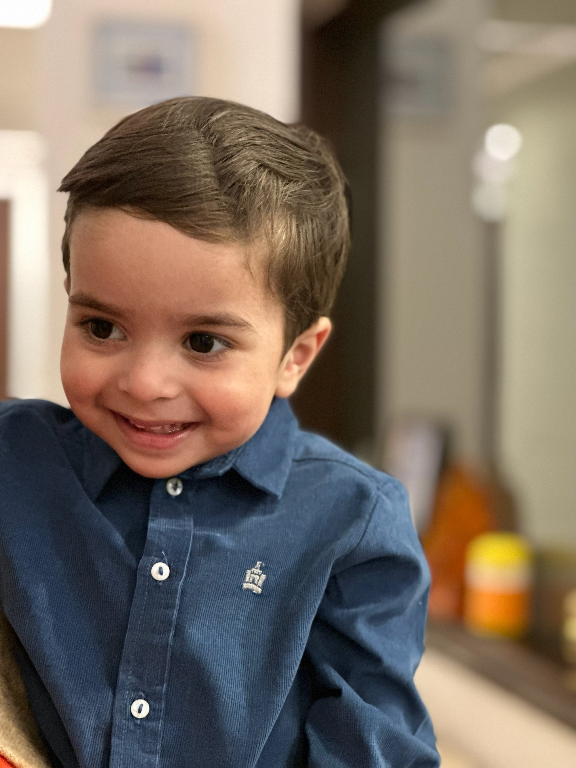 True Blue Windsor Corduroy Shirt