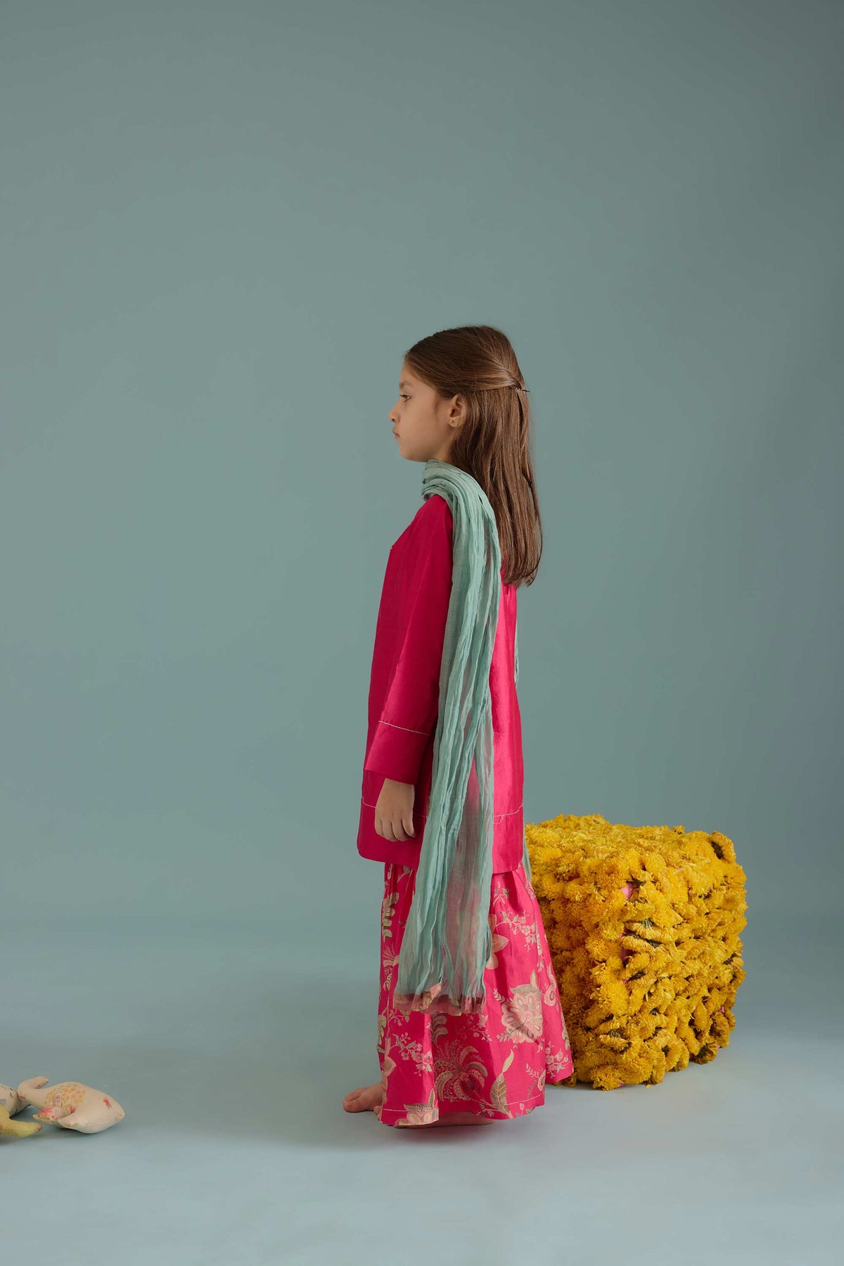 Rani Chandpol Kurta Set