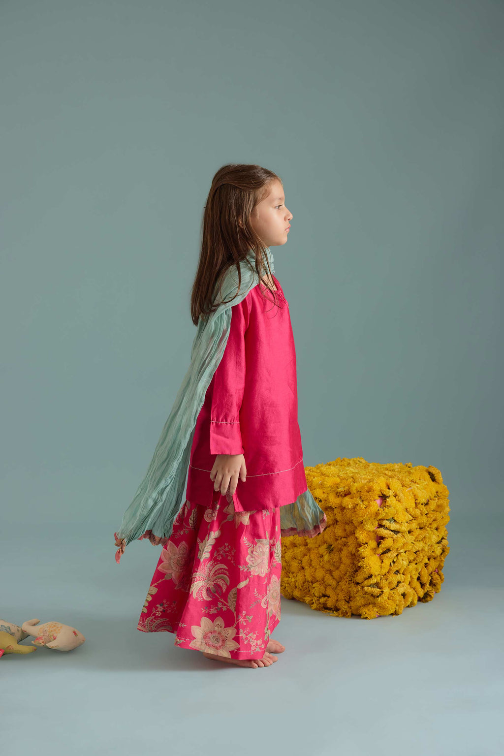 Rani Chandpol Kurta Set