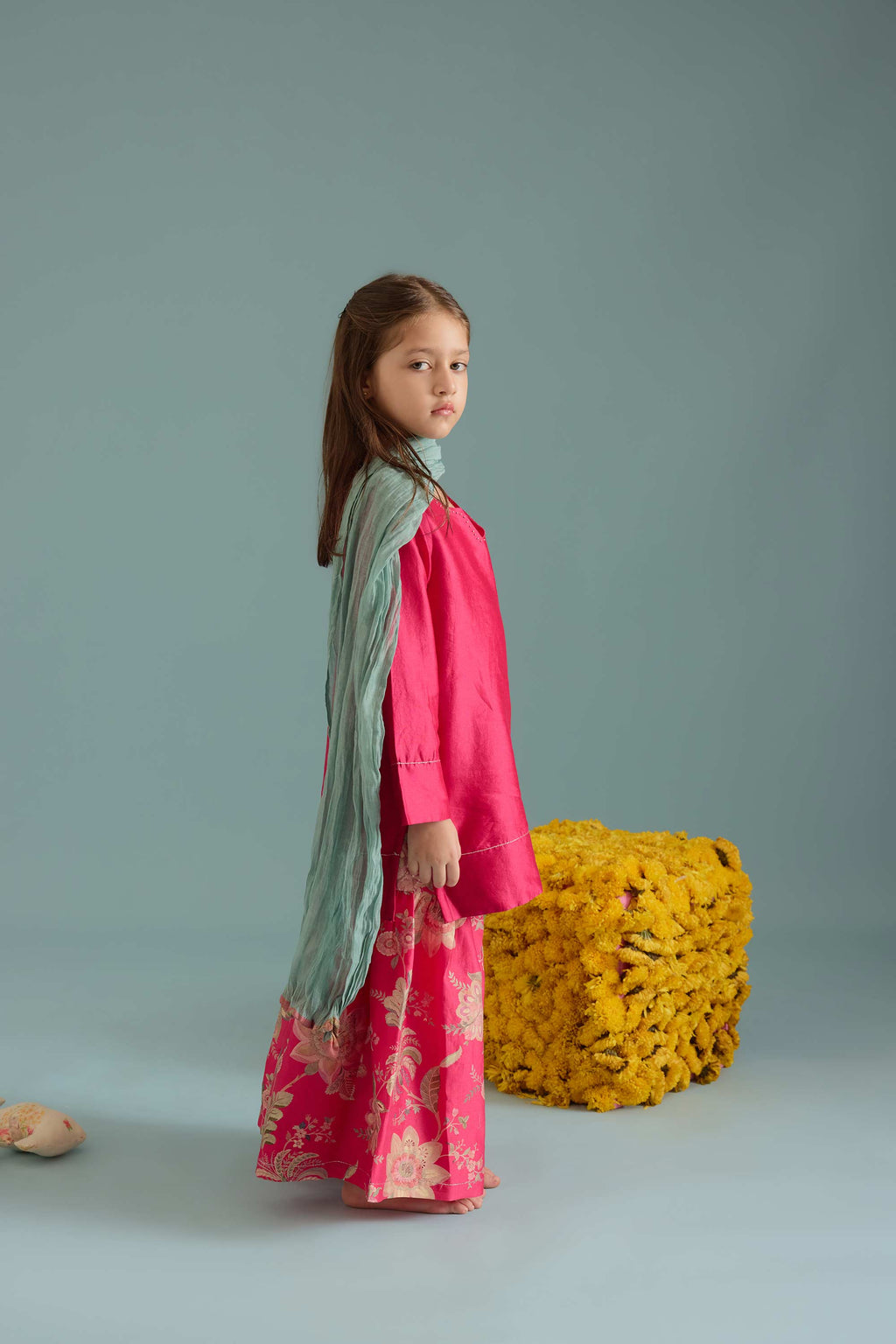 Rani Chandpol Kurta Set