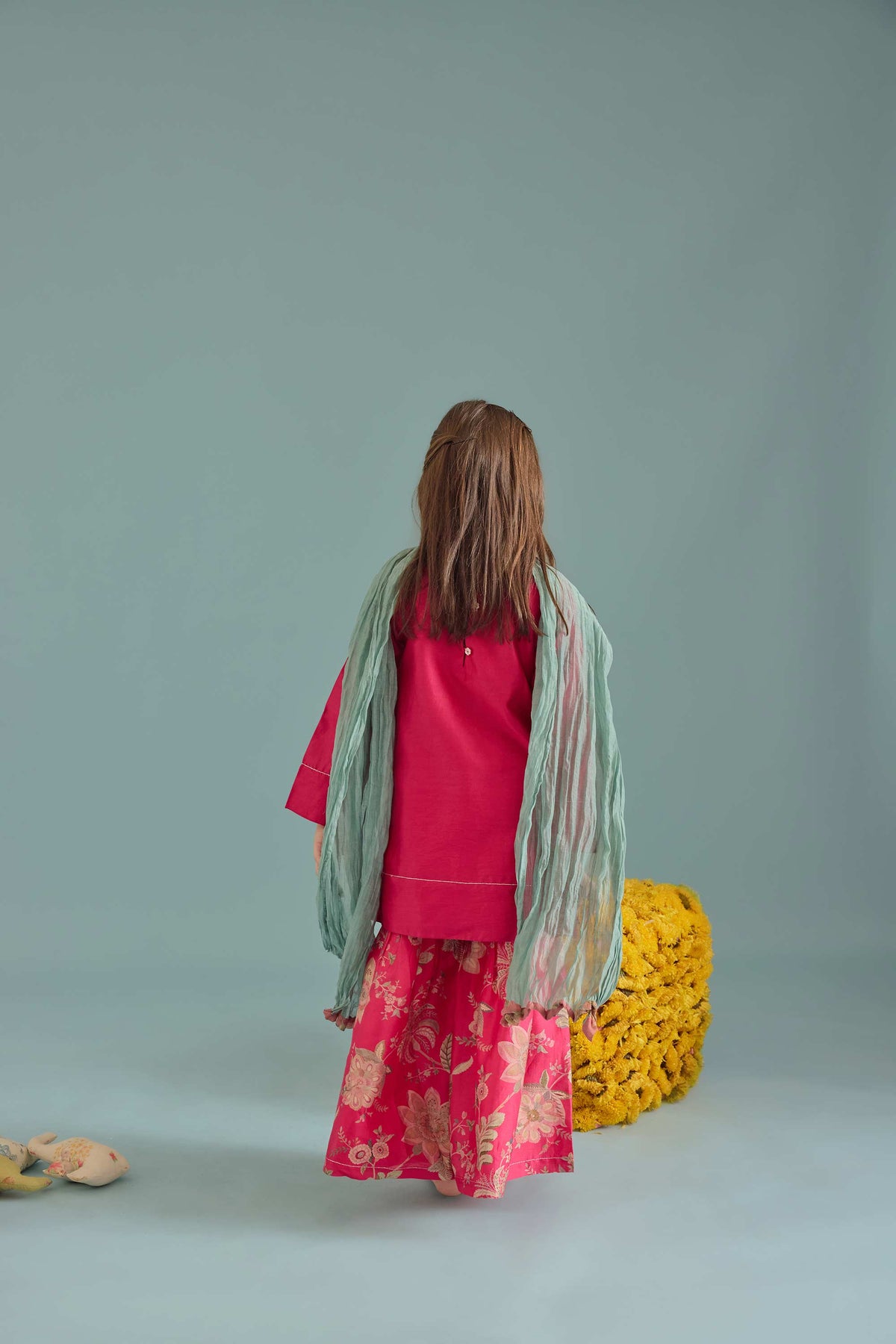 Rani Chandpol Kurta Set