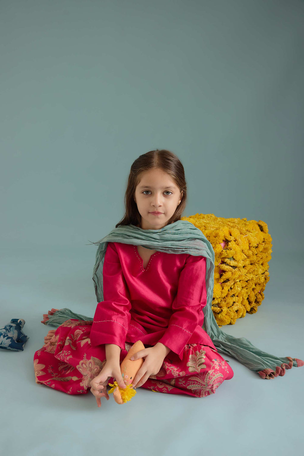 Rani Chandpol Kurta Set