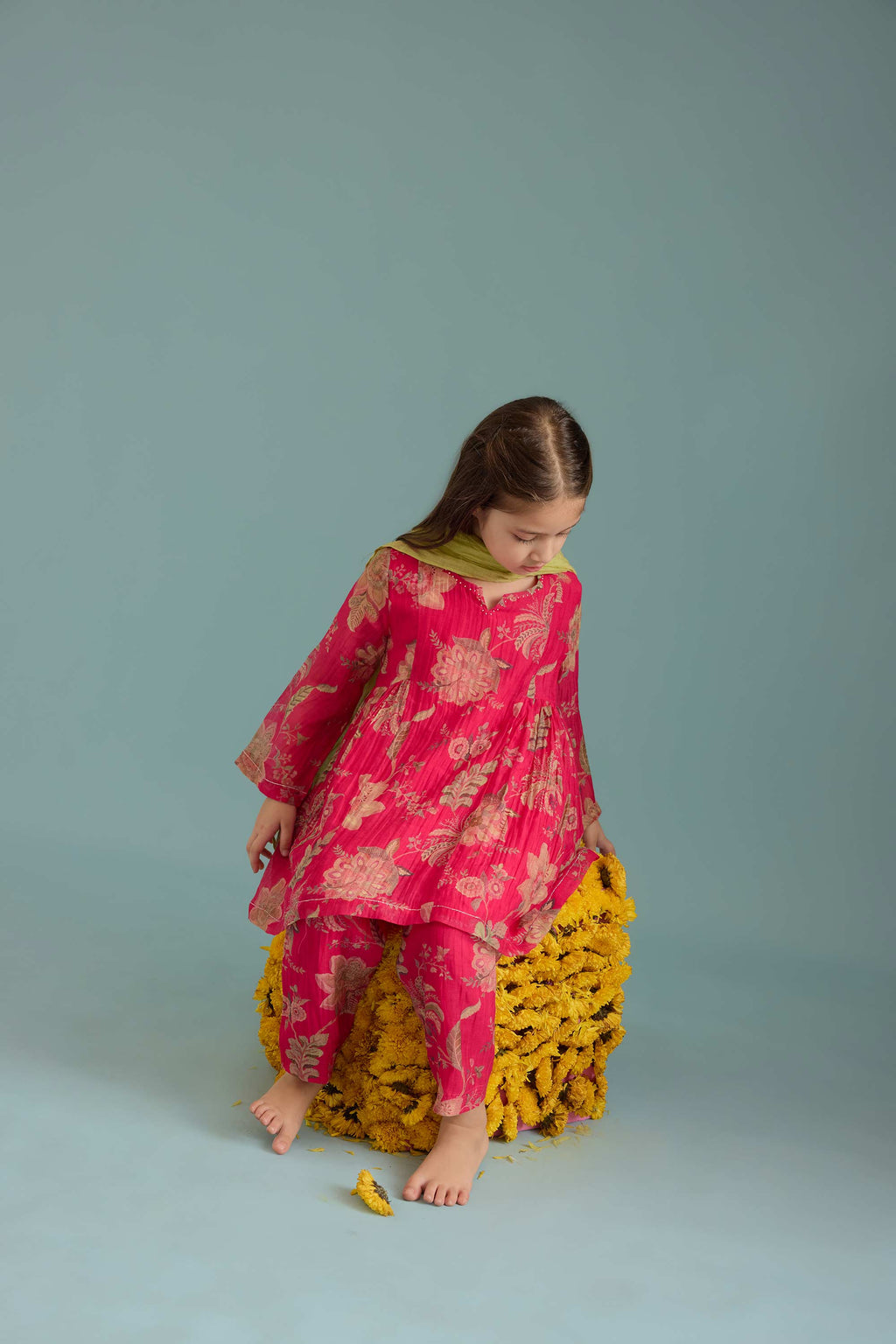 Rani Phulera Peplum Set