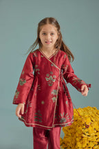 Cherry Borassus Angrakha Set - Palmyra