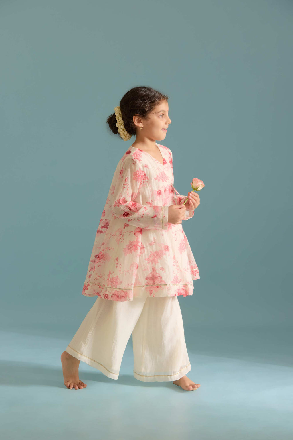 Cerise Amer Angrakha Set